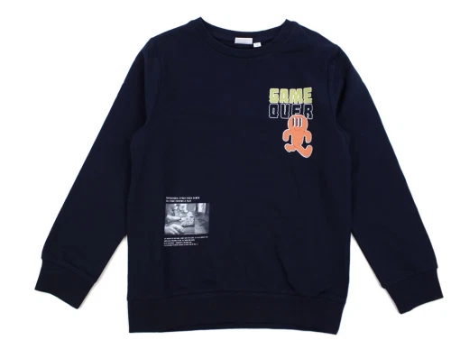 Name It dark sapphire sweatshirt print